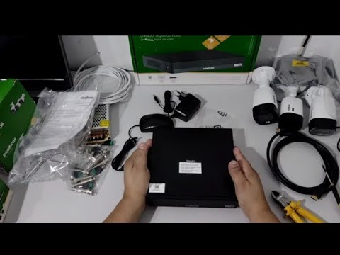 Leia mais sobre o artigo Instalação Completa do kit DVR Intelbras MHDX, Instalação de câmera no DVR.