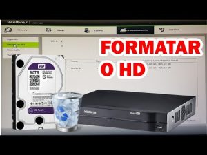 Leia mais sobre o artigo Como FORMATAR O HD do DVR Intelbras? Apagar tudo