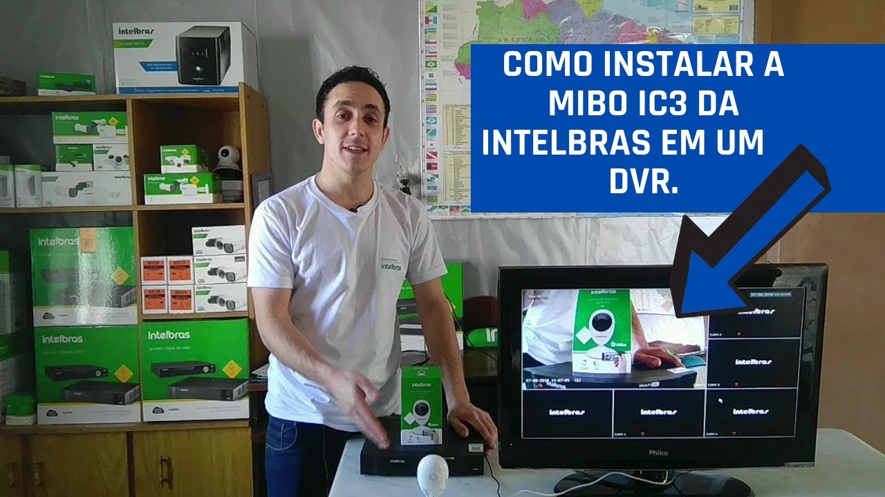 Leia mais sobre o artigo Instalação IC3 Mibo em  DVR Intelbras