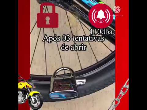 Leia mais sobre o artigo Cadeado Tetra: Segurança Blindada com Alarme 110dB!