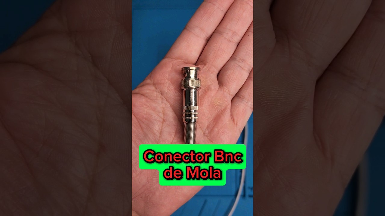 Leia mais sobre o artigo Conector BNC de Mola: Praticidade para CFTV e Eletrônica!