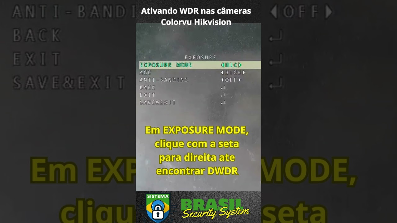 Leia mais sobre o artigo Desbloqueie a Cor: Ative DWDR no Hikvision! #CCTV #Tutorial
