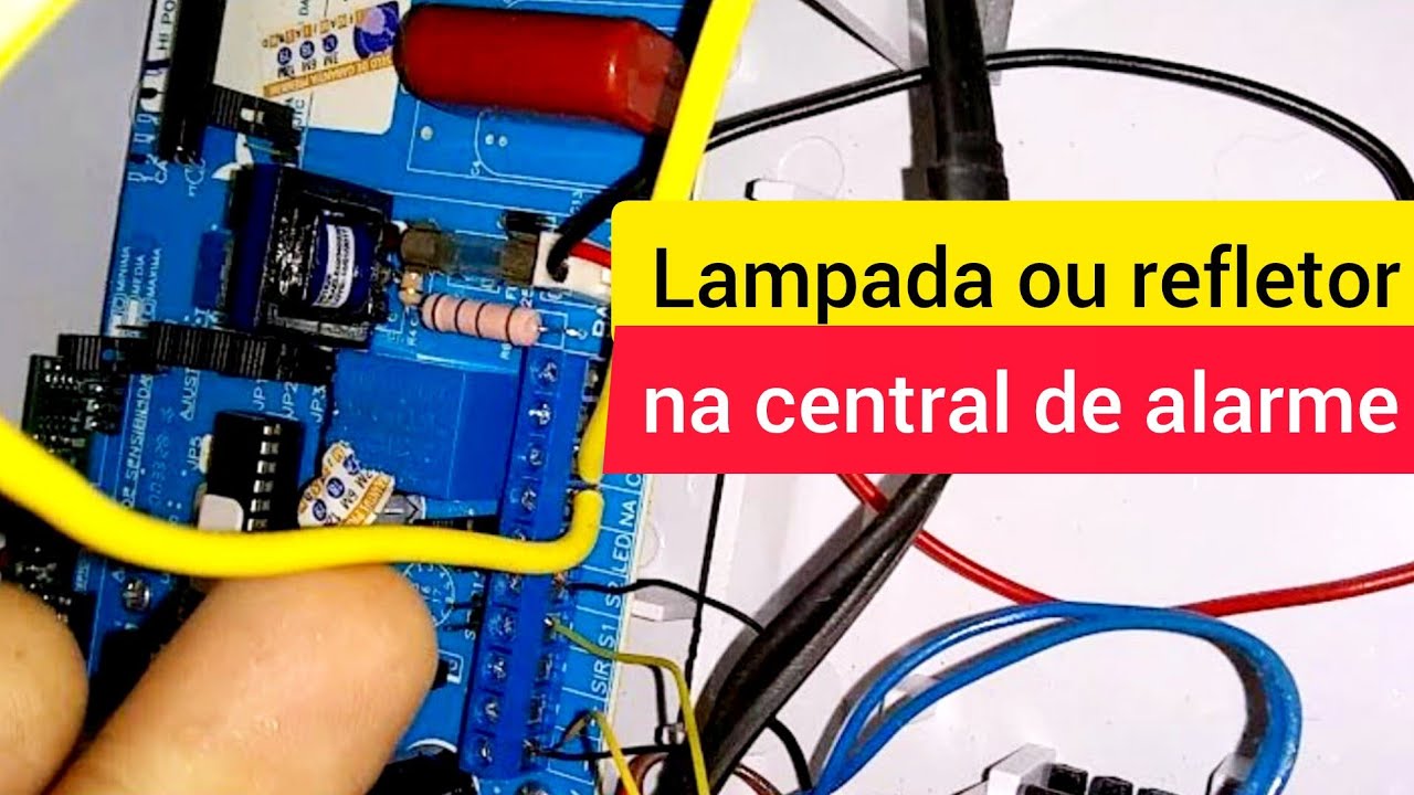 Leia mais sobre o artigo Ilumine com Segurança: Ligar Refletor à Central de Alarme!
