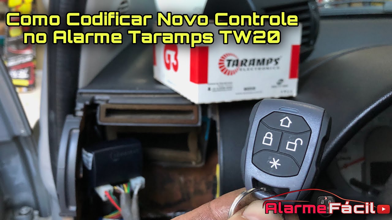 Leia mais sobre o artigo Como Programar Controle do Alarme Taramps TW20 Fácil!