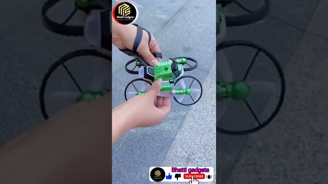 Leia mais sobre o artigo Rc Bike Drone 2 em 1: Diversão Aérea e Terrestre!