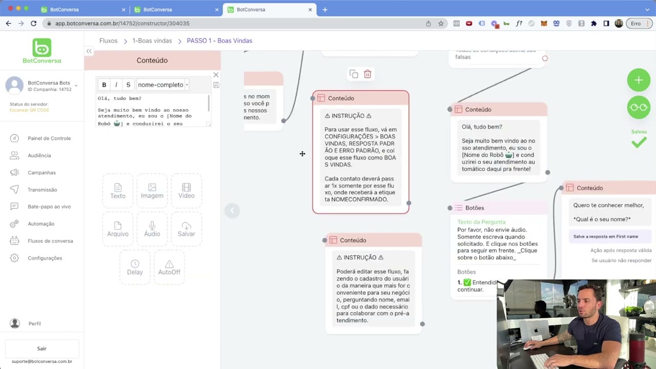 Leia mais sobre o artigo Saudações do BotConversa: Seu Guia Virtual!
