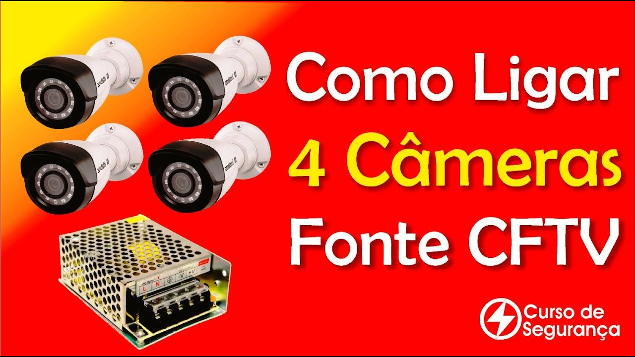 Leia mais sobre o artigo Conecte 4 Câmeras à Fonte CFTV: Guia Rápido e Eficaz!