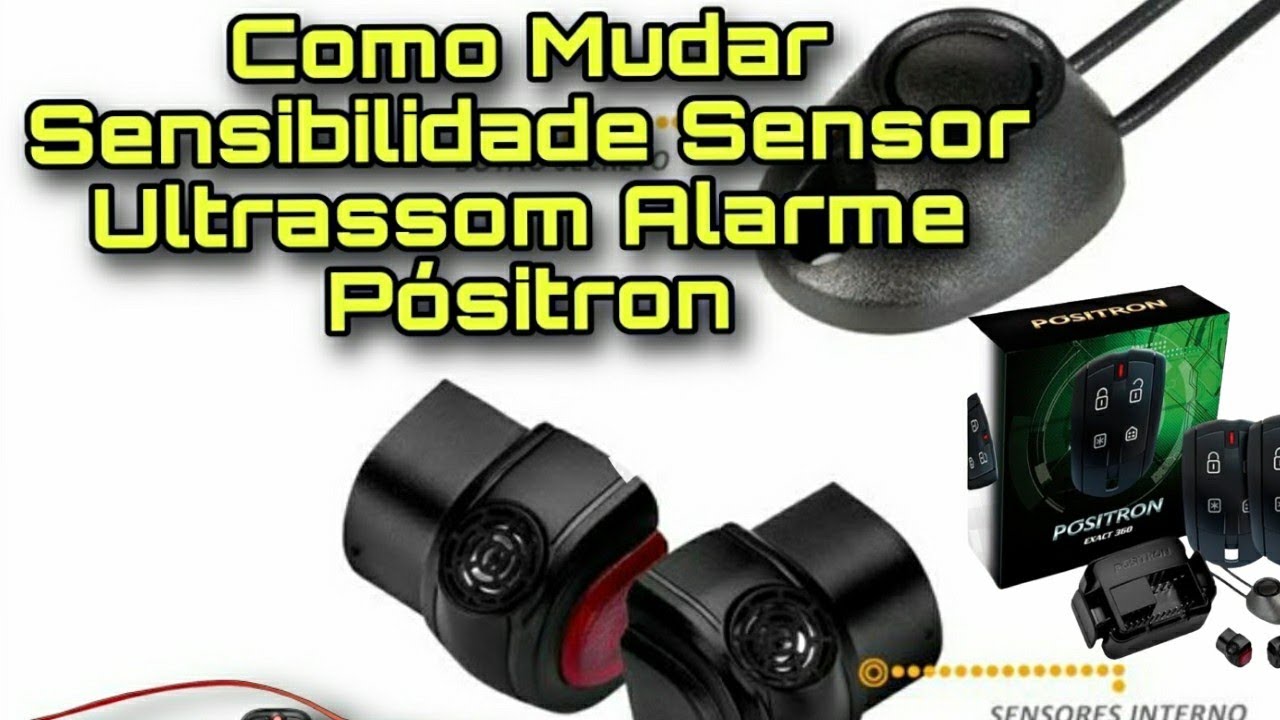 Leia mais sobre o artigo Alarme Póssitron: Ajuste Sensibilidade do Sensor Ultra Rápido!