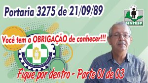 Leia mais sobre o artigo Entenda a Portaria 3275/89 do TST/SP em 3 aulas!