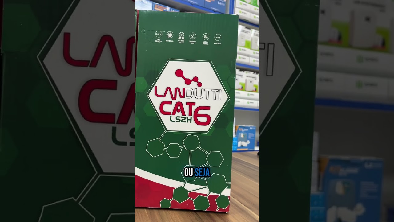 Leia mais sobre o artigo Cabo CAT6 LSZH Condutti: Alta Performance e Segurança!