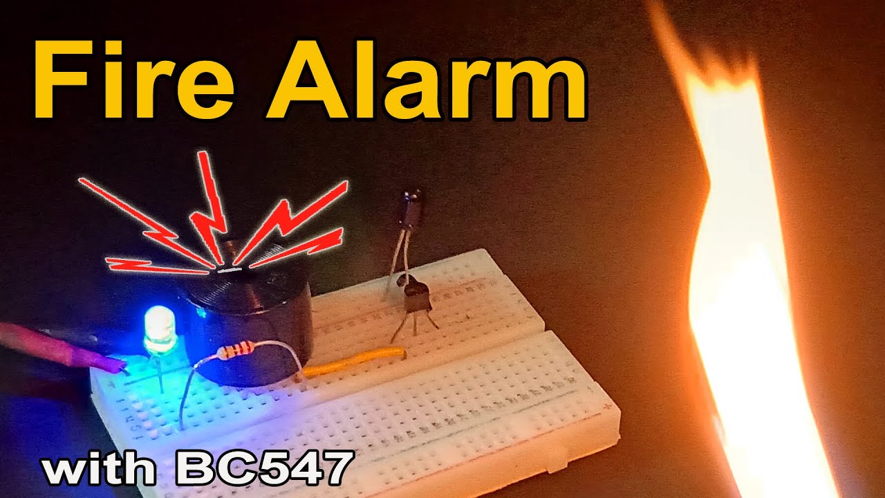 Leia mais sobre o artigo Alarme de Fogo Caseiro: Projeto Simples com BC547!