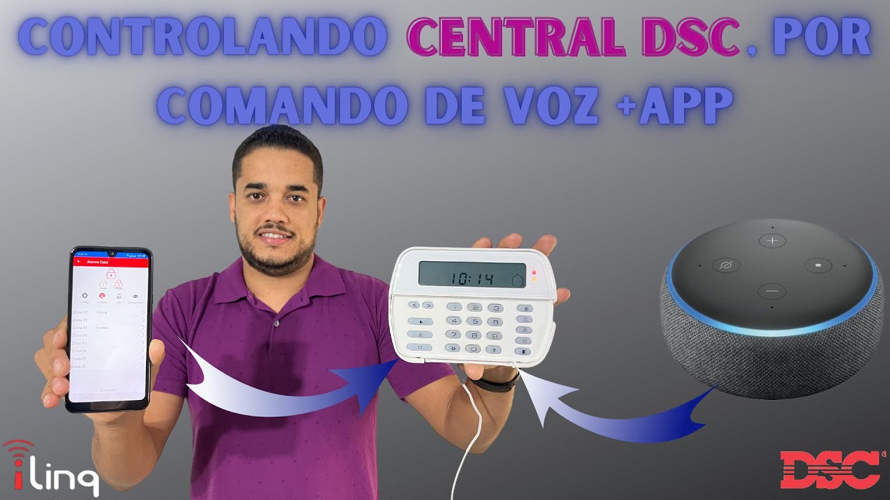 Leia mais sobre o artigo Controle seu alarme DSC com voz e app iLinq! Acesse já!