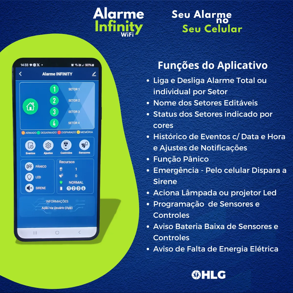 App Smart Life Alarme Infinity